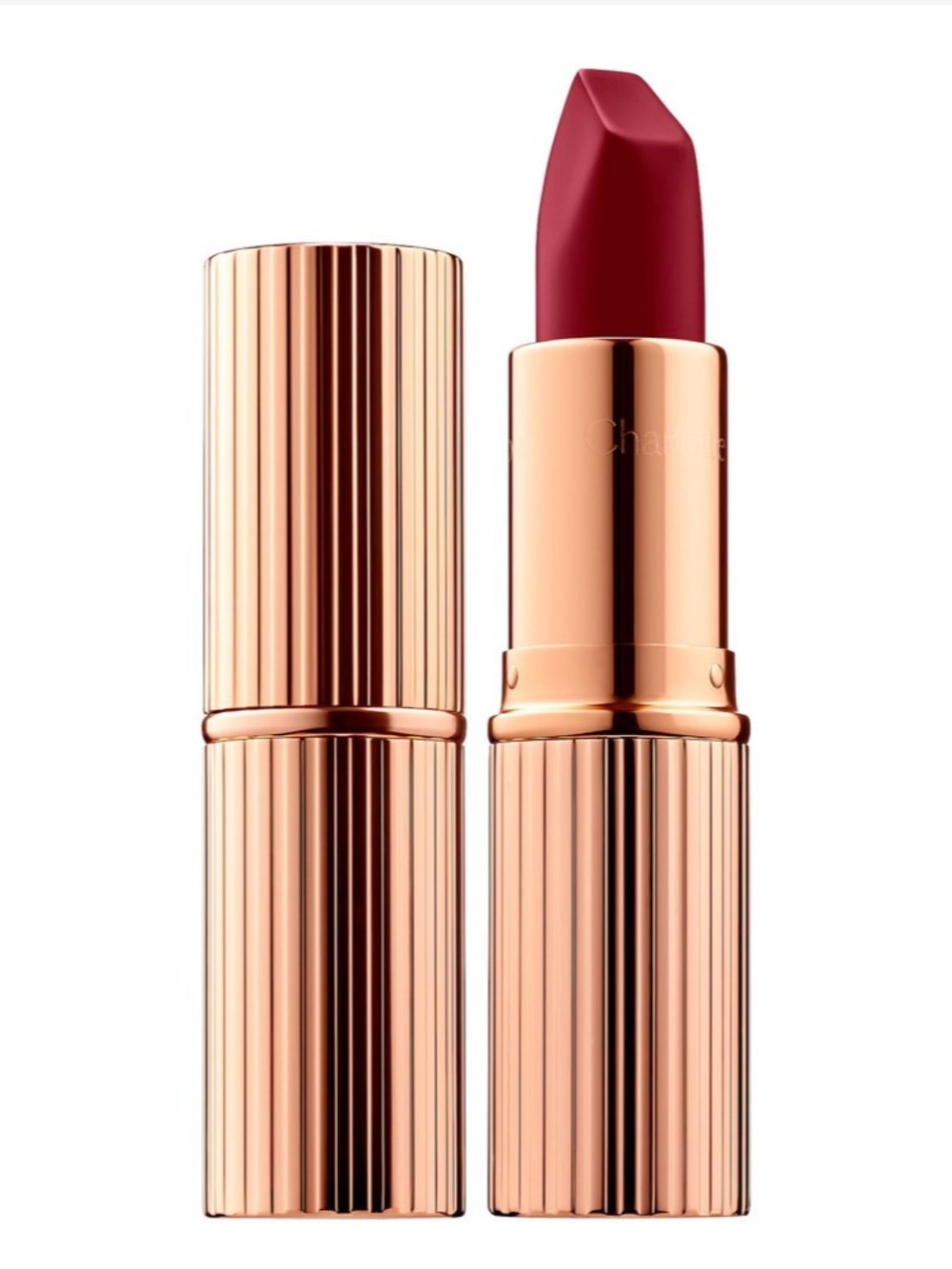 Charlotte Tilbury Matte Revolution Lipstick-Red Carpet Red Brand New full size